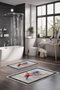 Mijölnir Juego de alfombrillas de baño CT-5364, 2 piezas, Multicolor